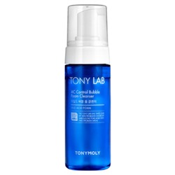 Пенка для умывания пузырьковая для проблемной кожи  TONY LAB AC Control Bubble Foam Cleanser TONYMOLY 150 мл.