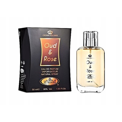 Парфюмерная вода унисекс  Oud and Rose Al Rehab 50 мл.